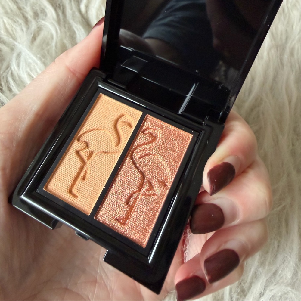 Shaina B Fuego Duo Eyeshadow - Gold and Copper